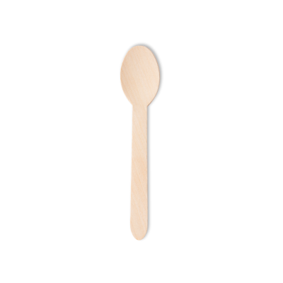 Wooden tea spoon